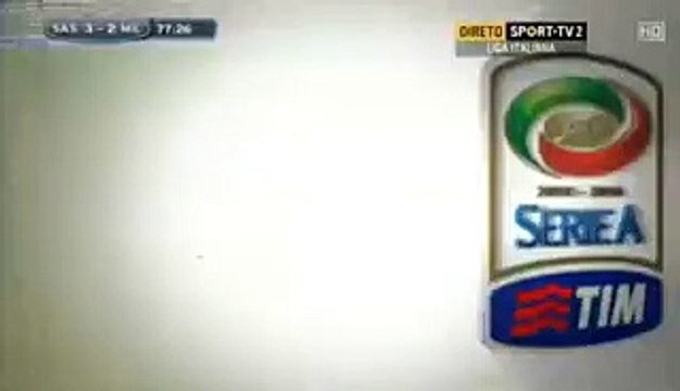 Domenico Berardi Goal Sassuolo 3-2 Ac Milan Serie A 17.05.2015