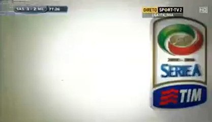 Domenico Berardi Goal Sassuolo 3-2 Ac Milan Serie A 17.05.2015