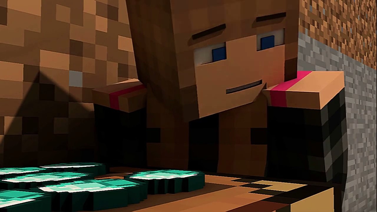 ♪ "Miner with a Pickaxe" (Minecraft Parody Of The Cab Angel with a Shotgun) ♪ (Animated Music Video)