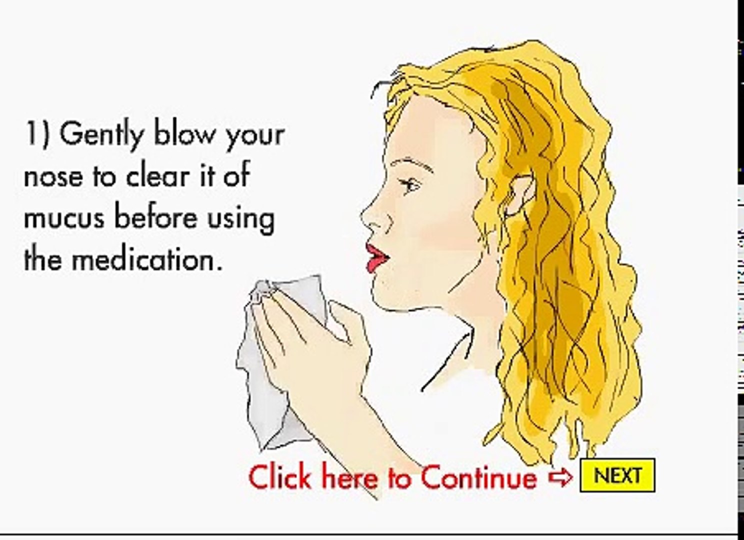 ⁣How to use Nasal Spray