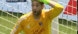 Domenico Berardi 1:0 goal - Sassuolo ( 3-2 ) Milan - 17.05.2015