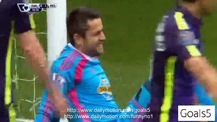 Yaya Toure GOAL Swansea 0 - 1 Manchester City Premier League 17_05_2015