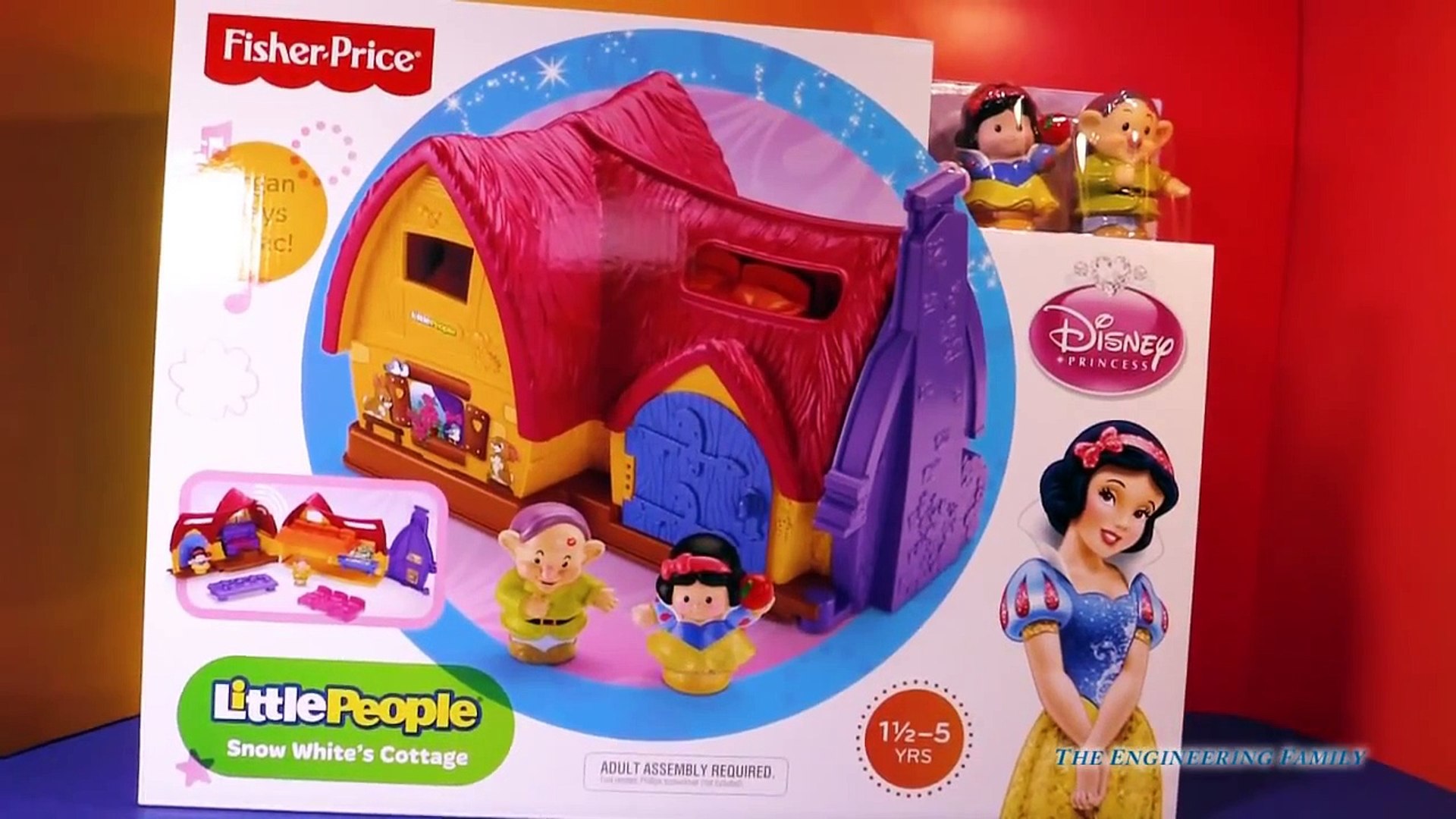 little people snow white cottage