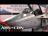 Fighter jets na binili ng Pinas ininspeksiyon ni PNoy