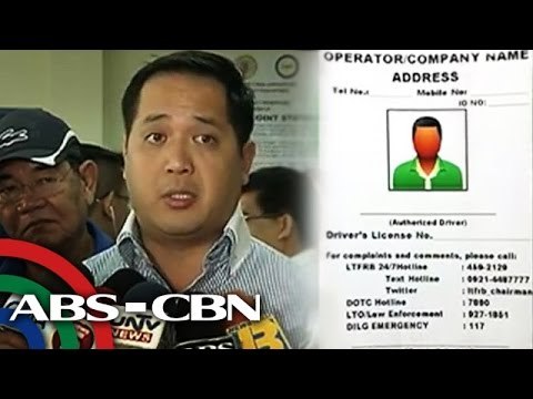 Taxi drivers, bibigyan ng bagong ID