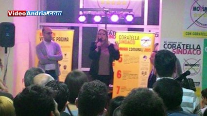 M5S, visita ad Andria e Castel del Monte con la parlamentare Fabiana Dadone