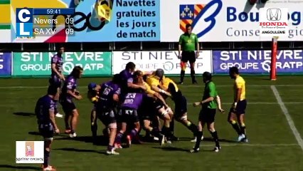 Nevers SA XV 2e mi temps (REPLAY)