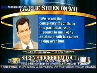 Showbiz Tonight REPRISE Charlie Sheen 9/11 Truth ?'s Day 2