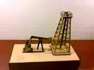 Jos Valdora - Torre petrolera portátil - Maqueta