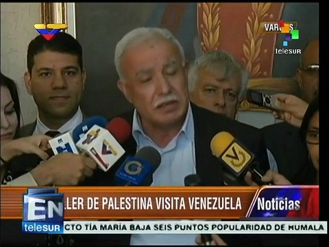 Canciller palestino encabezará encuentro de embajadores en Venezuela