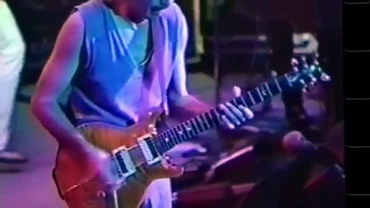 Carlos Santana Stevie Ray Vaughan  Coltrane+Deeper,dig deeper, Costa Mesa 10.2.-88