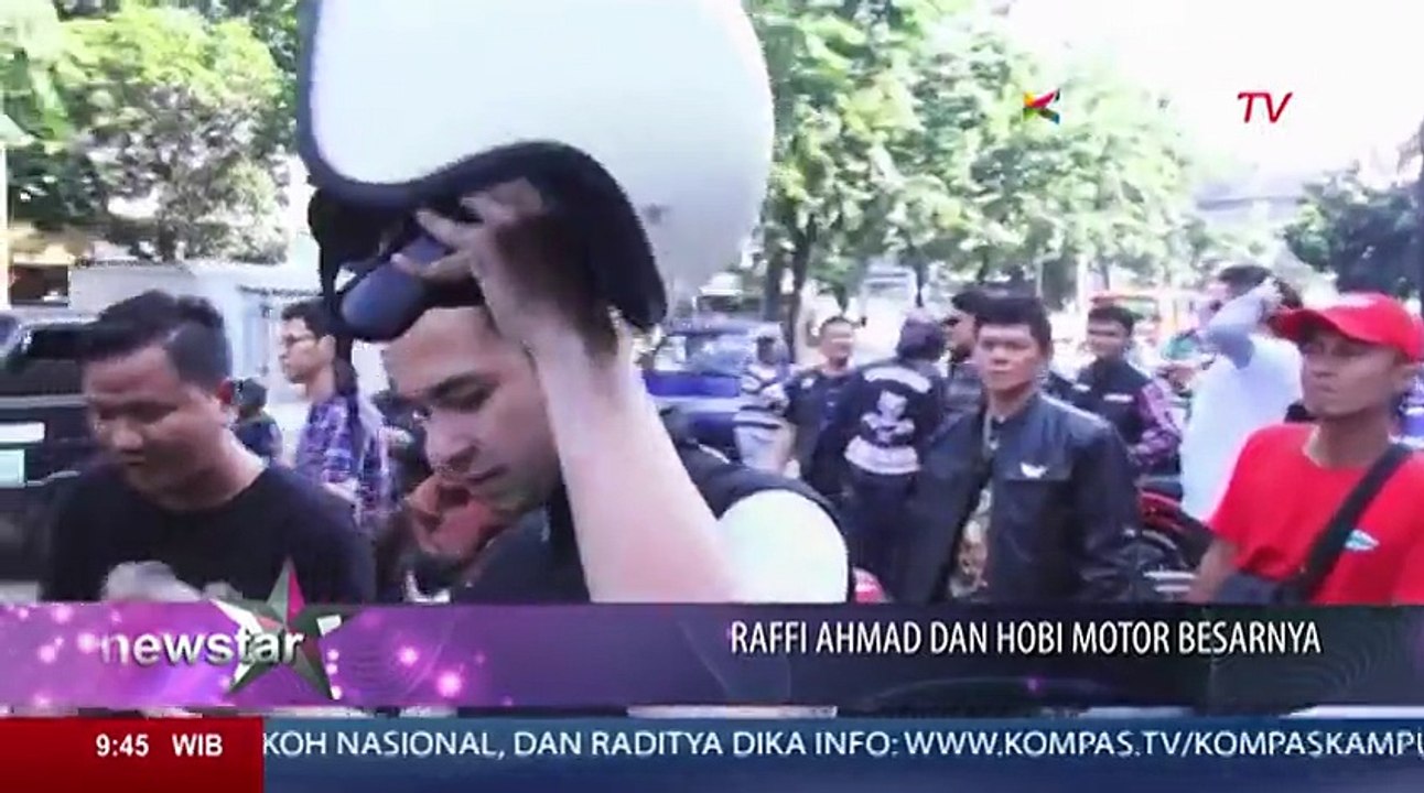 [150514]Newstar - Raffi Ahmad menjadi ketua klub motor