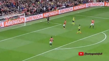 Phil Jones funny tackle vs Olivier Giroud