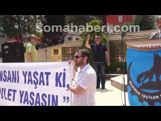 Ülkücü İşçiler Tekbir getirerek Yürüdüler