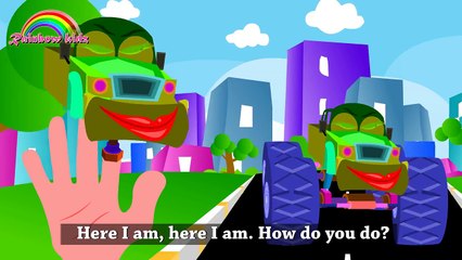 finger family | daddy finger daddy finger (monster truck )
