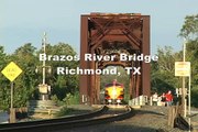 KCS Southern Belle Passenger Train in Texas, Oct. 11, 2010