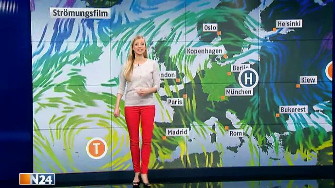 Das N24-Wetter am 04.03.13 mit Anneke Dürkopp