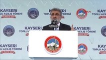 Kayseri-2- Cumhurbaşkanı Erdoğan Toplu Açılış Töreninde Konuşuyor