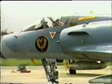 Mirage 2000 dropping Belouga cluster bombs