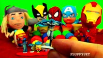 20 Surprise Eggs Play Doh Superheroes Spiderman Cars Batman Angry Birds Play-Dough Disney Pixar Toys