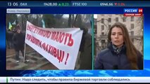 Украина. Шахтёры вышли на акцию протеста к зданию Верховной Рады. Украина новости сегодня.