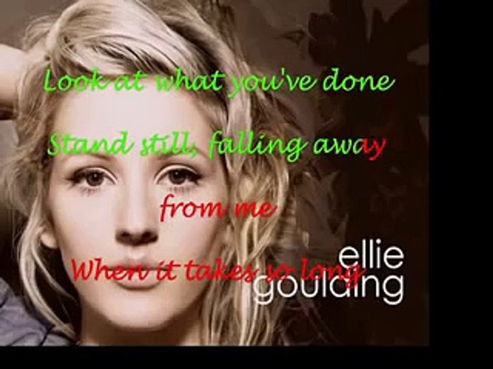 Calvin Harris feat. Ellie Goulding - Outside (lyrics)