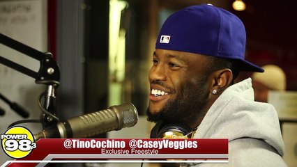 Casey Veggies "Niggaz Know Me, Niggaz Owe Me" Freestyle @ Power 98.3 "Tino Cochino Radio", 01-15-2015