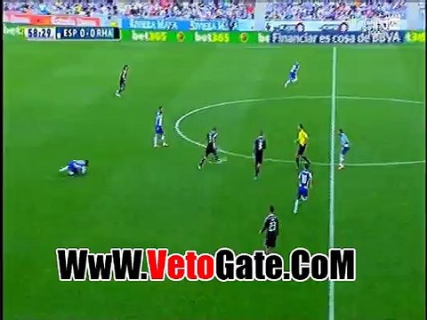 كريستيانو رونالدو يتقدم بالهدف الاول ريال مدريد فى اسبانيول