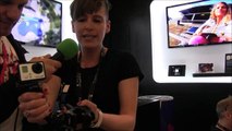 Interview mit GoPro Hero3  PR Lady Isabel - auf der Musikmesse 2014 Frankfurt