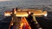 Kayak Fishing for Cod at Skinningrove UK - GoPro