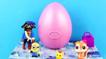 Surprise Eggs Peppa Pig Toys! Littlest Pet Shop, Shopkins, Minions, Playmobil figure