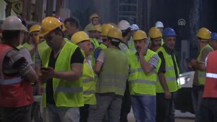 Bakan Eroğlu, Belkahve Tüneli'nde İncelemelerde Bulundu