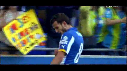Goal Stuani - Espanyol 1-1 Real Madrid - 17-05-2015