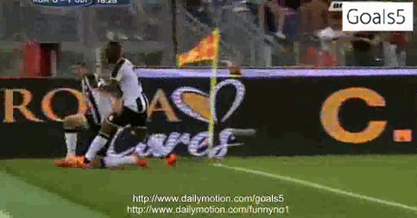 Stipe Perica Goal AS Roma 0 - 1 Udinese Serie A 17-5-2015