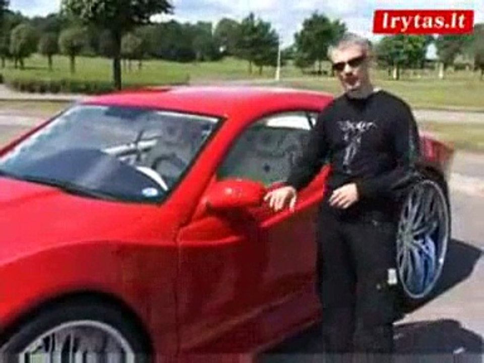 Mercedes Benz CL500 on 24" and 30" inch rims all lowerd extreme tuning in Lithuania