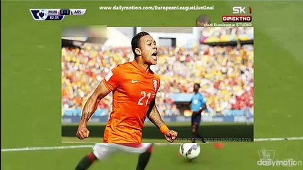 Manchester United vs Arsenal 1-1 2015   Memphis Depay Interview
