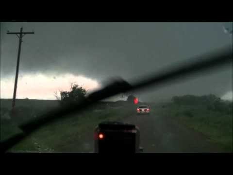 Tornado Touches Down Near Elmer, Oklahoma