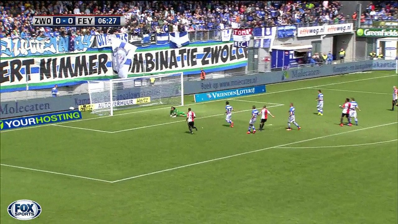 17-05-2015 Samenvatting PEC Zwolle - Feyenoord