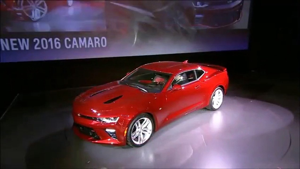 2016 Chevrolet Camaro Unveiling