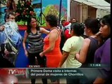Primera Dama Visita a internas del penal de Chorrillos