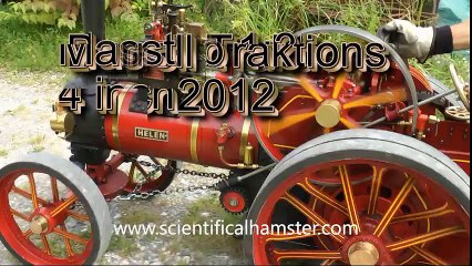Burrell Traction 4 Inch, Dampftraktor 2012 Schweiz.