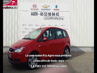 Annonce ford c-max 1.8 TDCI 115 TREND