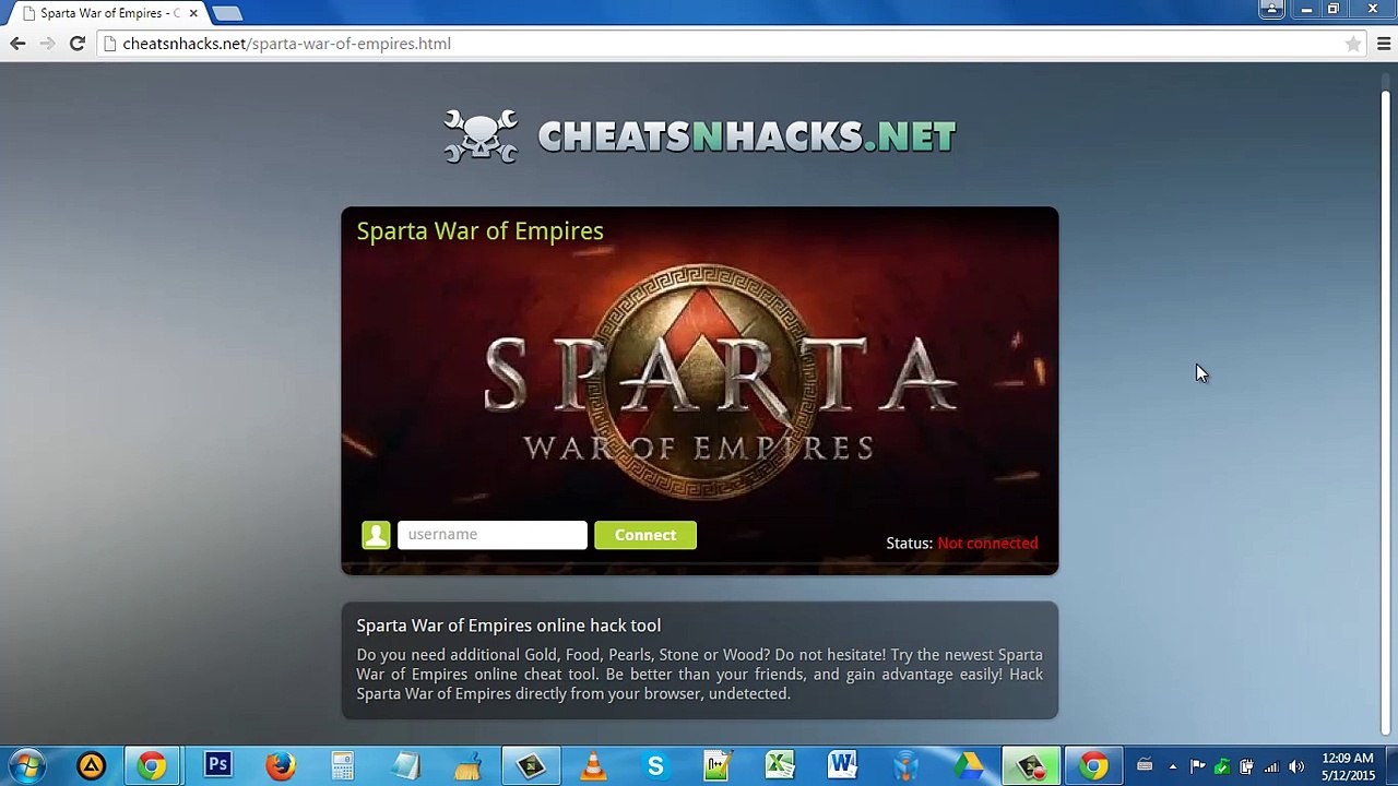 Sparta War of Empires Hack Online Free Cheat Gold Food Stone Gratuit Gratis 2015 NEW