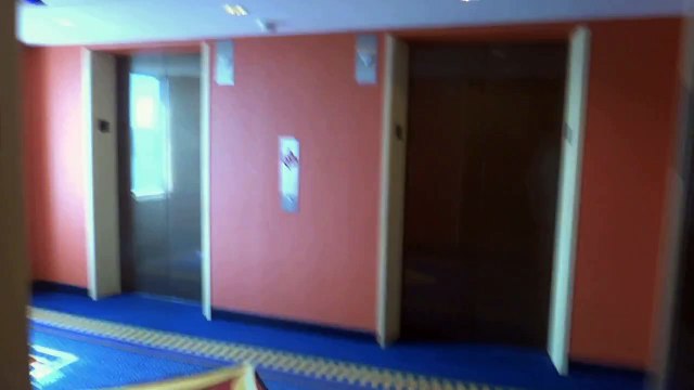 Otis Traction Elevators at the Courtyard Marriott in Detroit Michigan