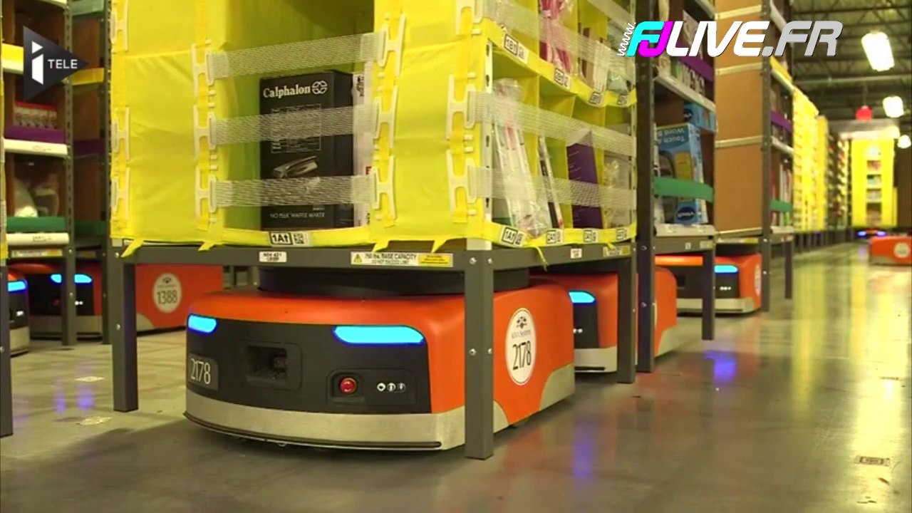 Voici comment Amazon prépare les commandes