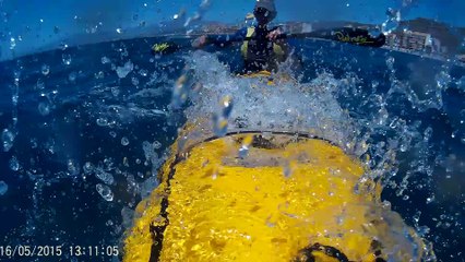 Golpe de mar kayak Fun Run Sedna