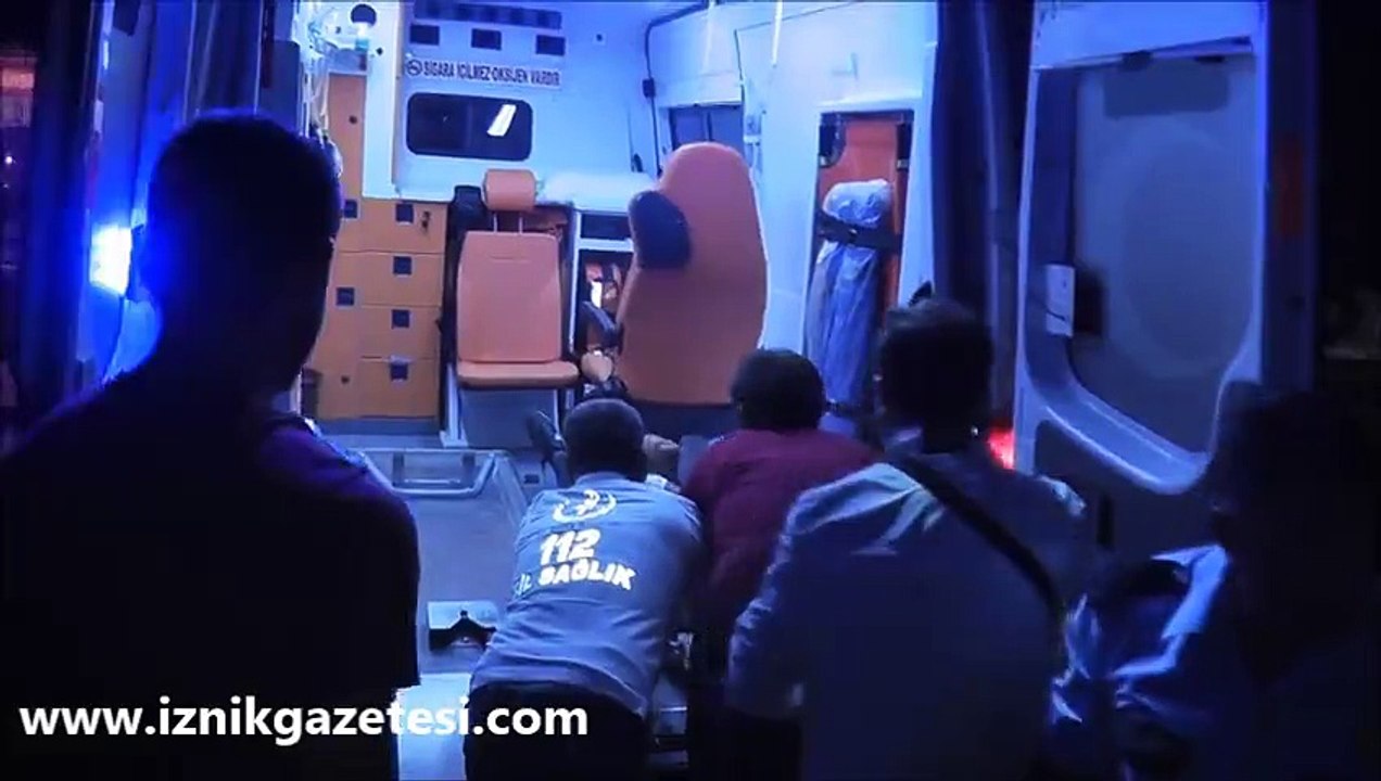 İznik'te Meydana Gelen Trafik Kazasında Can Pazarı Yaşandı