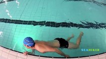 Sea Hiker Swimming - Vertical Kicking - How to Kick Like A Swimmer