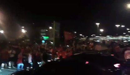 Benfiquistas, aeroporto sá carneiro