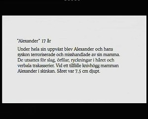 Det handlar om ett barn - Alexander berättar